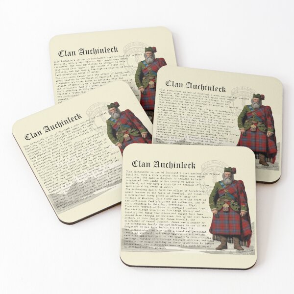 Item preview, Clan Auchinleck Scottish History  designed and sold by BagTown Clans.