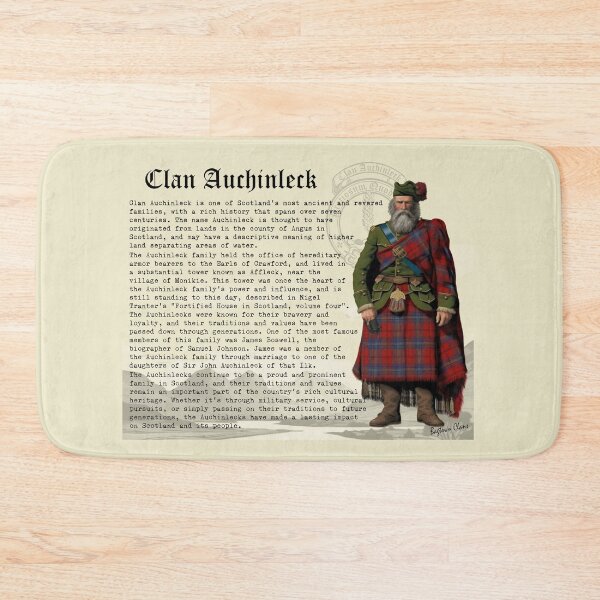 Item preview, Clan Auchinleck Scottish History  designed and sold by BagTown Clans.
