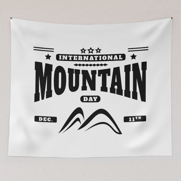 Item preview, International Mountain Day, December 11th designed and sold by Yusuf-Design.
