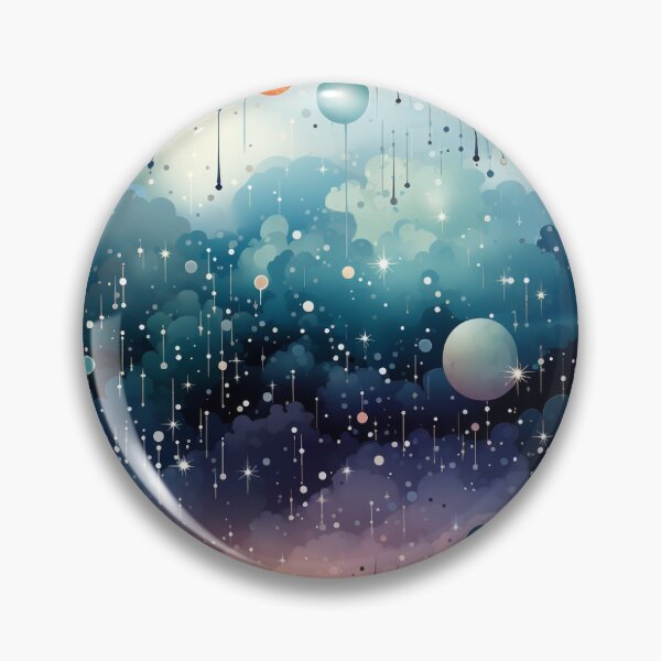 Item preview, celestial charm seamless digital paper designed and sold by ak-shops.