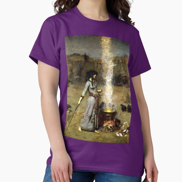 Aperçu de l'œuvre Le Cercle Magique - John William Waterhouse créée et vendue par forgottenbeauty.