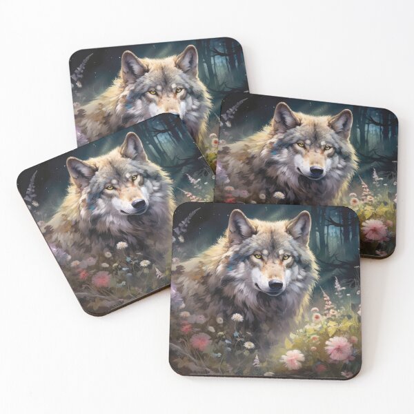 Item preview, Wildlife Gray Wolf designed and sold by WallyPink.