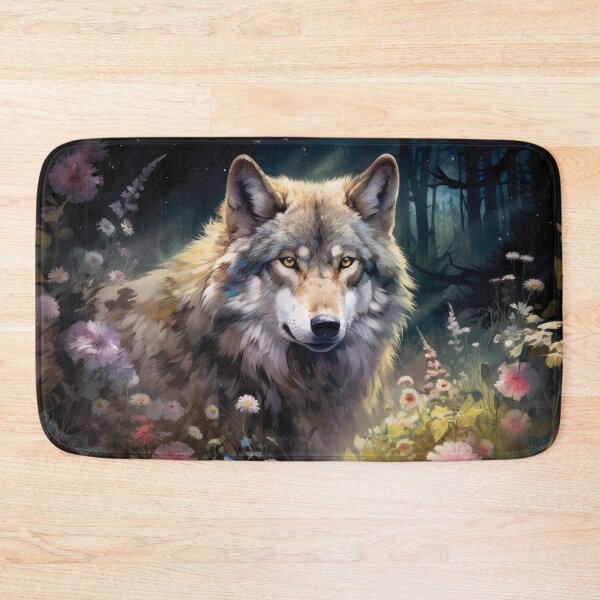 Item preview, Wildlife Gray Wolf designed and sold by WallyPink.