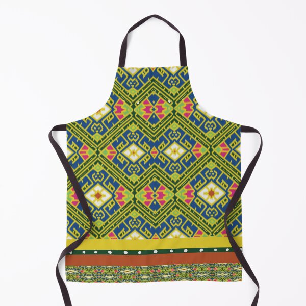Item preview, Pattern of geometric multicolor stripes seamless beautiful for dress clothing scarf designed and sold by NarongStocker37.