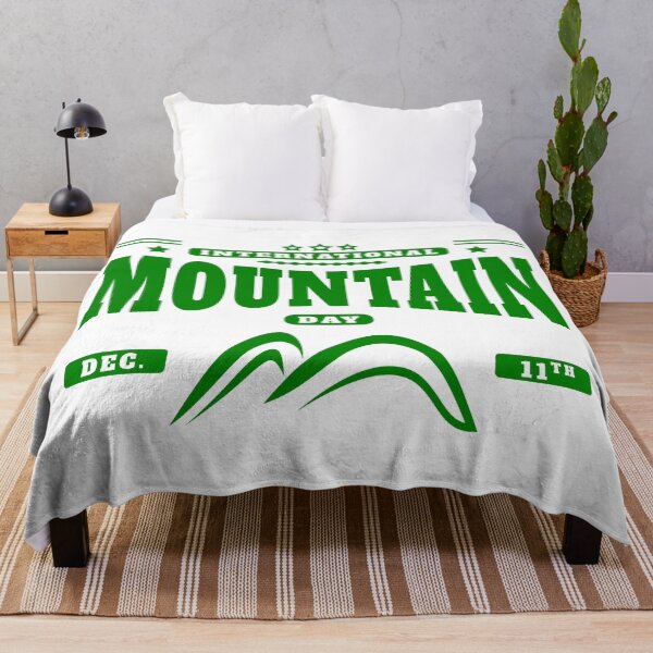 Item preview, International Mountain Day, December 11th "Green Design" designed and sold by Yusuf-Design.
