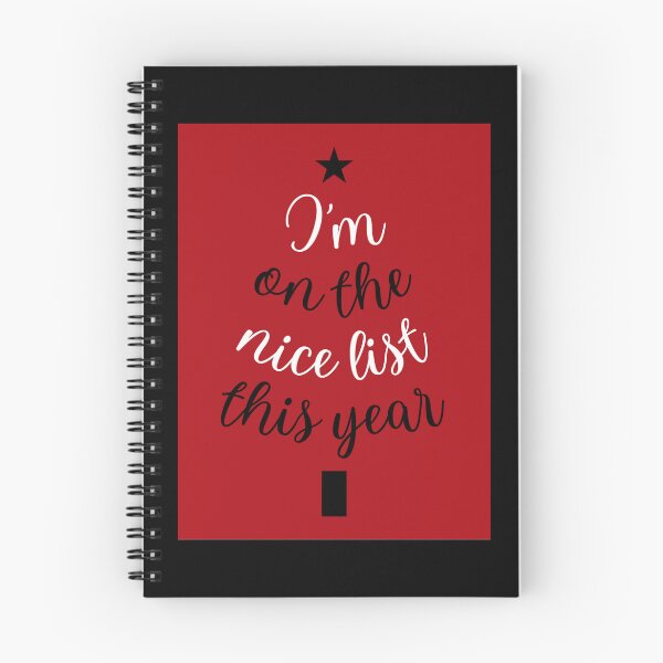 Item preview, I'm On the Nice List this Year Christmas Tree designed and sold by MotionWaves.