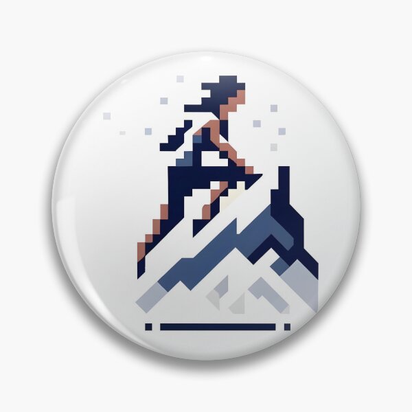 Item preview, Pixelated Climber designed and sold by Geekbits-Store.