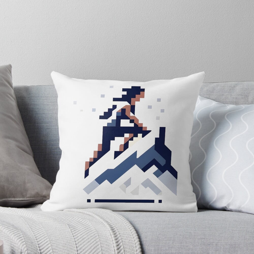 Item preview, Throw Pillow designed and sold by Geekbits-Store.
