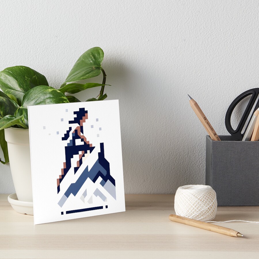 Item preview, Art Board Print designed and sold by Geekbits-Store.