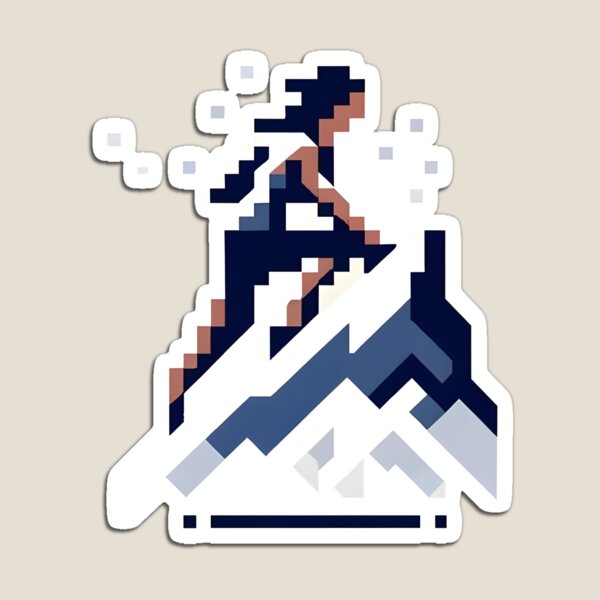Item preview, Pixelated Climber designed and sold by Geekbits-Store.