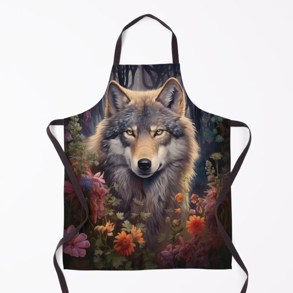 Item preview, Wild Gray Wolf Art designed and sold by WallyPink.