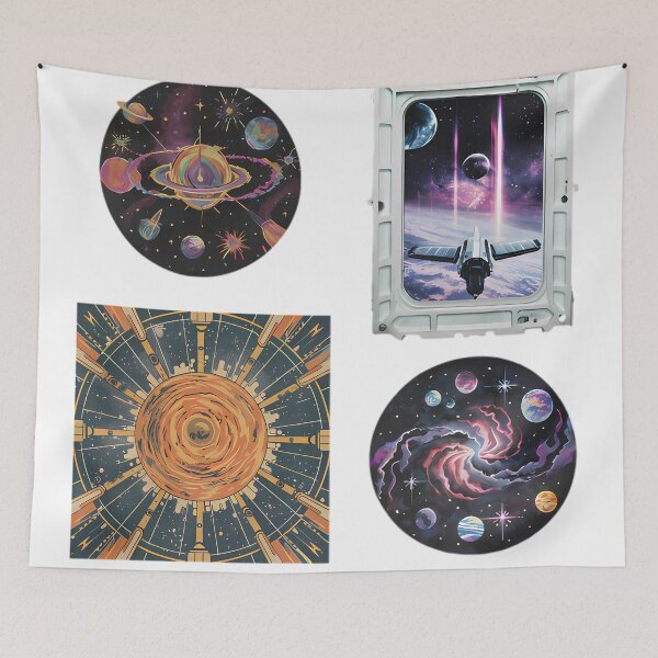 Item preview, Space Sticker Pack designed and sold by what-you-want1.