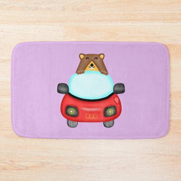 Item preview, Cute groundhog drive sport car. designed and sold by Onanong2531.