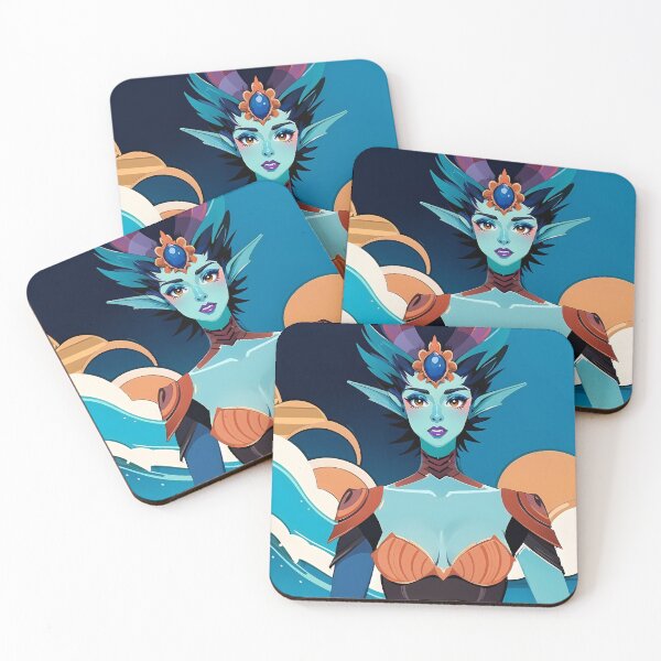 Artikelvorschau, Kiora – Pop-Art-Planeswalker entworfen und verkauft von TheArtSculptor.
