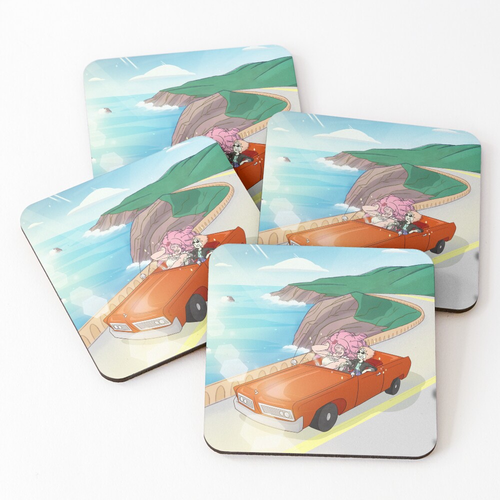 Item preview, Coasters (Set of 4) designed and sold by huntedwitch.