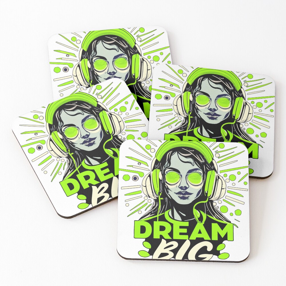 Item preview, Coasters (Set of 4) designed and sold by NotesForMusic.