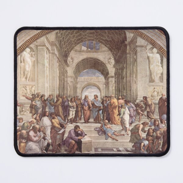 Item preview, The School of Athens mythologie old painting designed and sold by Zeustore.
