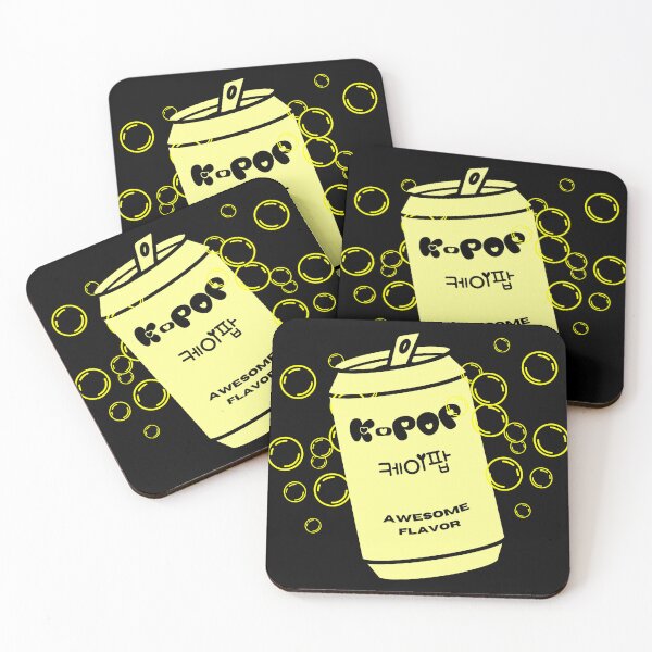 Item preview, K-Pop Awesome Flavor - Black and Yellow designed and sold by lovearmywearco.