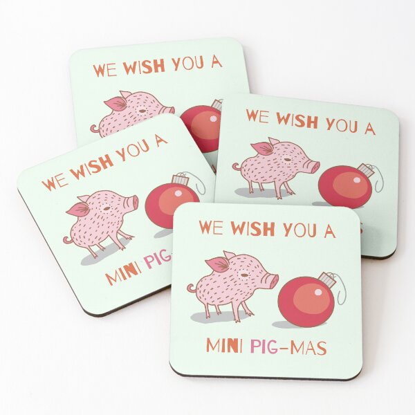Item preview, Mini Pig and Christmas Ornament designed and sold by DCamille.
