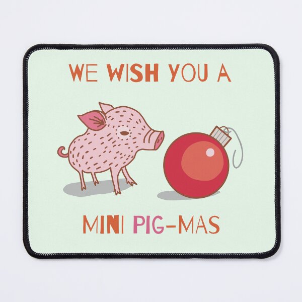 Item preview, Mini Pig and Christmas Ornament designed and sold by DCamille.