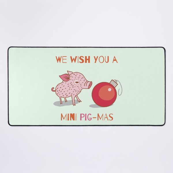 Item preview, Mini Pig and Christmas Ornament designed and sold by DCamille.