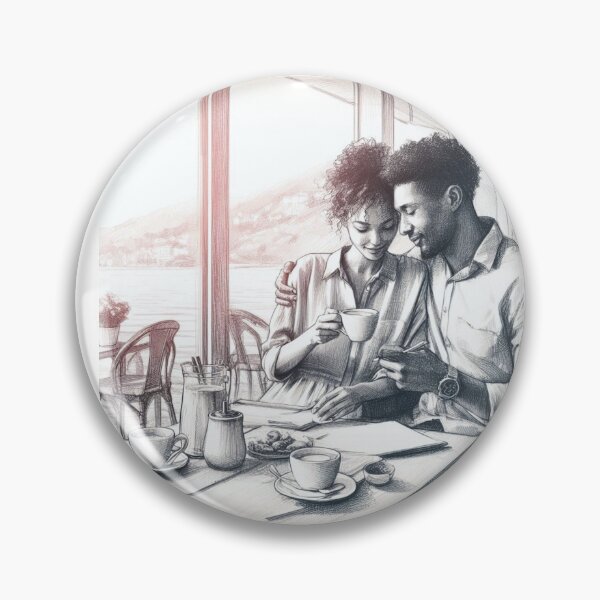 Item preview, A couple on a date. designed and sold by growing-mom.