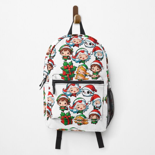 Artikelvorschau, Niedliche Figuren-Weihnachtsaufkleber entworfen und verkauft von AlejaJorgeShop.