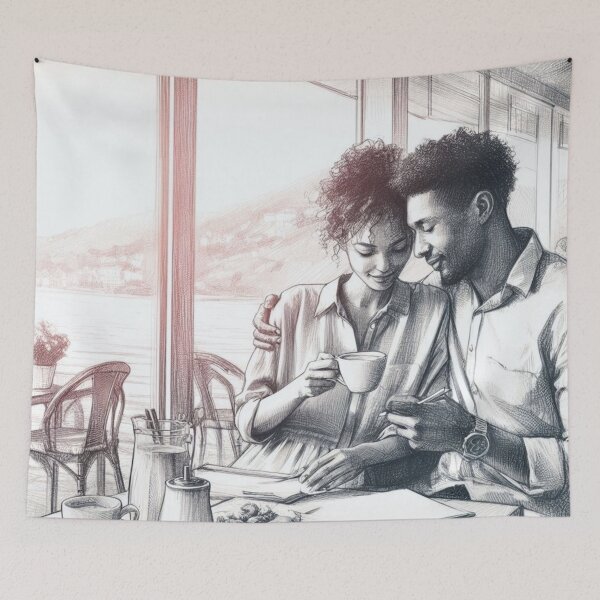 Item preview, A couple on a date. designed and sold by growing-mom.