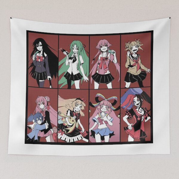 Item preview, graphic of anime girls from various anime designed and sold by Jercole.