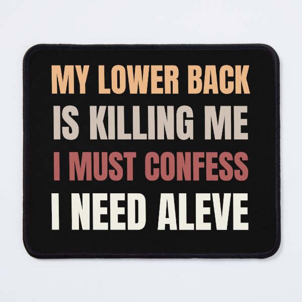 Item preview, My lower back confession funny designed and sold by Comfy Creations.