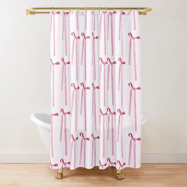 Cortina de ducha blanca para colgar en el baño, cortinas de tela floral  para tina, tela de flores rojas, verdes, naranjas, tela impermeable