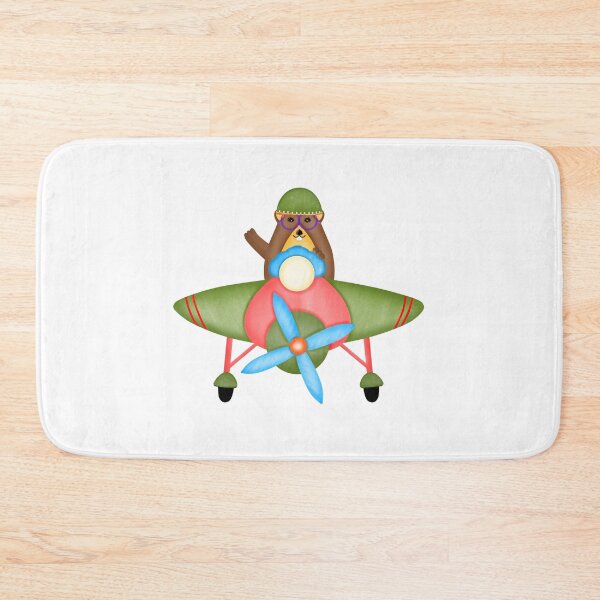 Item preview, Cute groundhog drive a plane.  designed and sold by Onanong2531.
