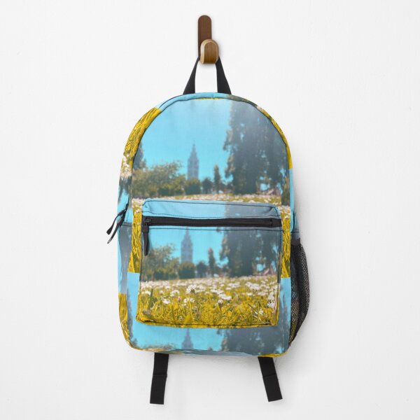 Item preview, Embarcadero Ferry Building and Field of Flowers designed and sold by DeLucaIdeas.