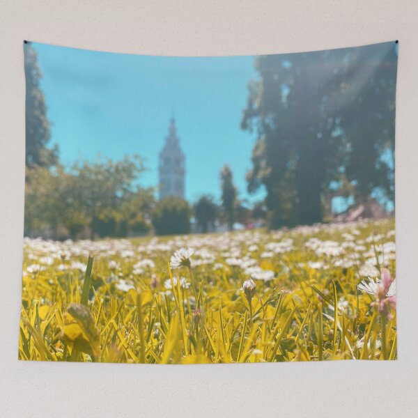Item preview, Embarcadero Ferry Building and Field of Flowers designed and sold by DeLucaIdeas.