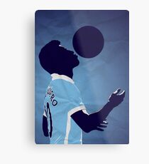 `Sergio Aguero - Machester City Metal Print