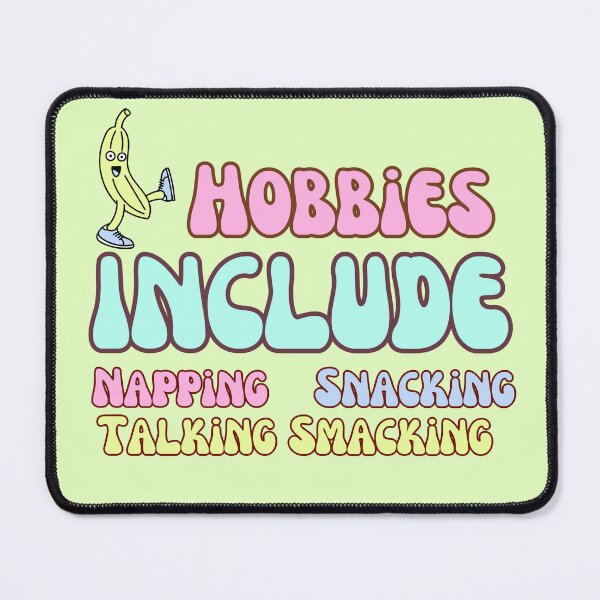 Item preview, Funny Napping Snacking Hobbie Banana Graphic designed and sold by IntoClearWater.