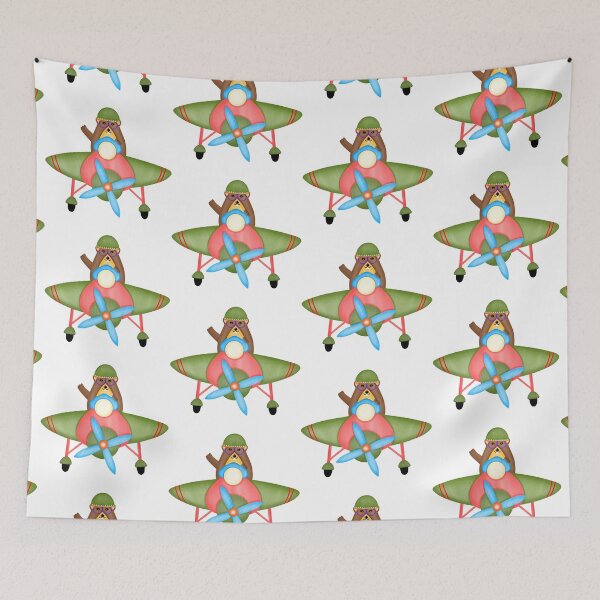 Item preview, Cute groundhog drive a plane.  designed and sold by Onanong2531.