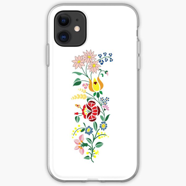 Hungarian embrodery design iPhone Soft Case