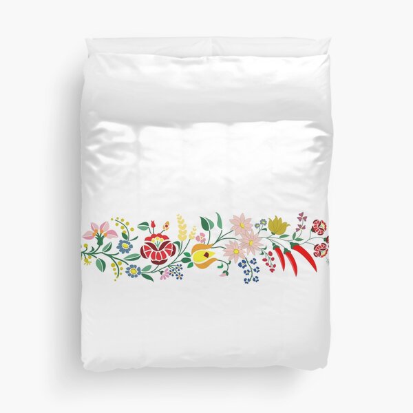 Hungarian embrodery design Duvet Cover