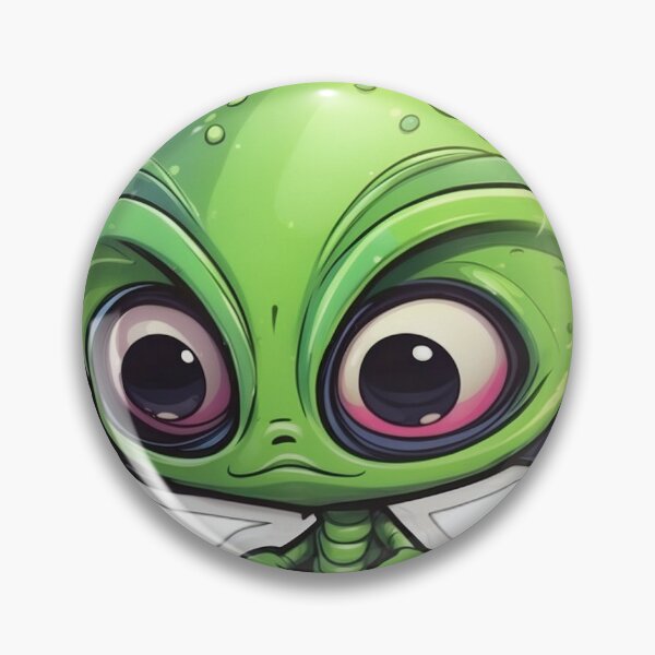 Item preview, Green Alien Sticker designed and sold by KeyDesignx.