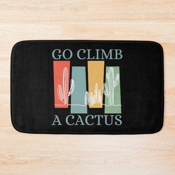 Item preview, Go Climb A Cactus Succulent Plant Funny Retro Cactus designed and sold by Wiss2Arts.