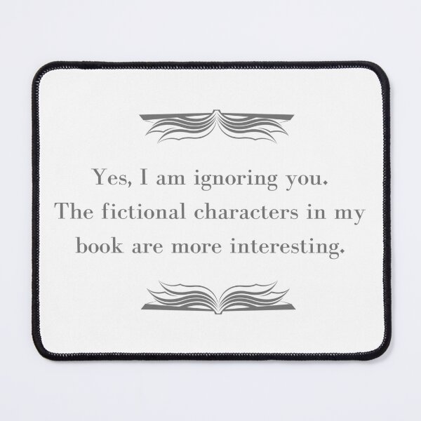 Item preview, I am ignoring you for fictional characters designed and sold by Petthecatshop.