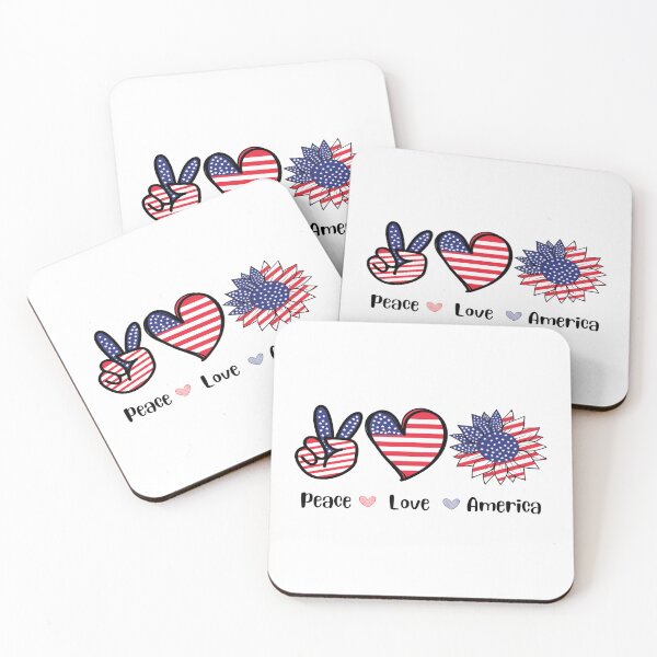 Item preview, Peace Love America designed and sold by Beauty  Art Printable.