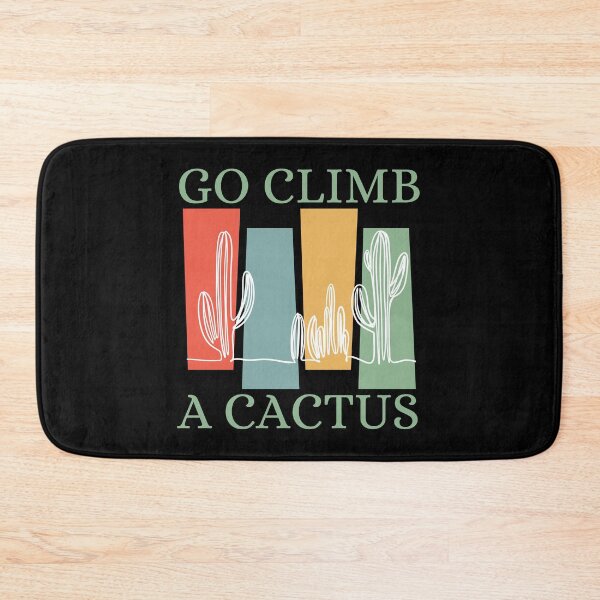 Item preview, Go Climb A Cactus Succulent Plant Funny Retro Cactus designed and sold by Wiss2Arts.