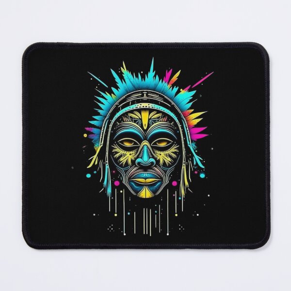 Item preview, Native American Face Mask designed and sold by Mlaniel.
