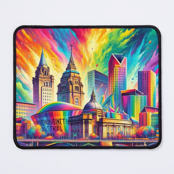 Item preview, Cardiff Skyline designed and sold by Places On Earth.