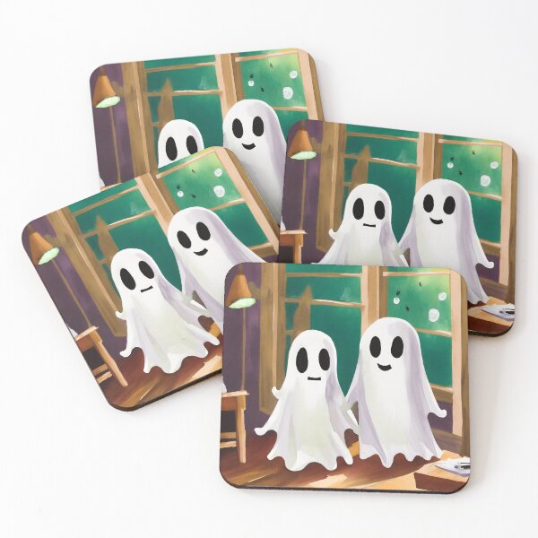 Item preview, Two Happy Ghosts designed and sold by madisonmnyc.