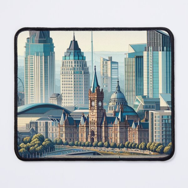 Item preview, Cardiff Wales Skyline designed and sold by Places On Earth.