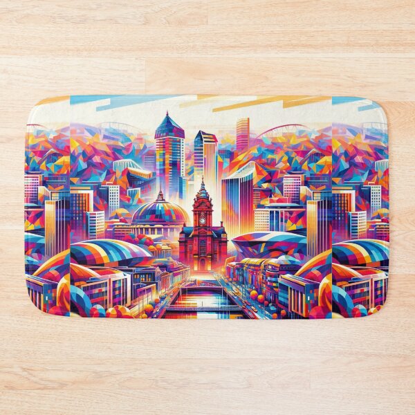 Artikelvorschau, Skyline von Cardiff entworfen und verkauft von Places On Earth.