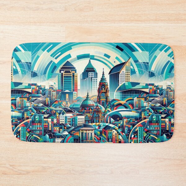 Artikelvorschau, Skyline von Cardiff entworfen und verkauft von Places On Earth.